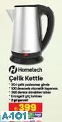 HOMETECH ÇELİK KETTLE